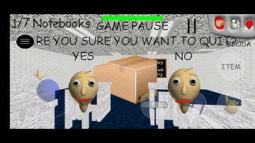 Baldi Hospital mod menu android port (Baldi basics mod)