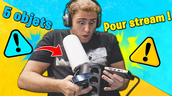 J'ai reçu 5 OBJETS pour améliorer ses streams ! ( C'est incroyable ! )