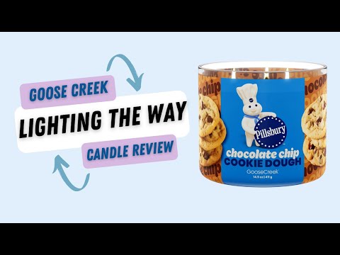 مراجعة شمعة إضاءة الطريق جوس كريك وبيلسبري عجينة بسكويت رقائق الشوكولاتة
