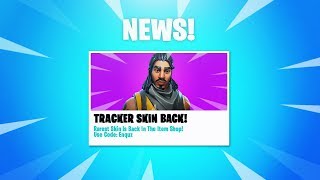The Rare TRACKER SKIN in Fortnite..