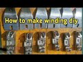 How to make ceiling fan winding diy machine