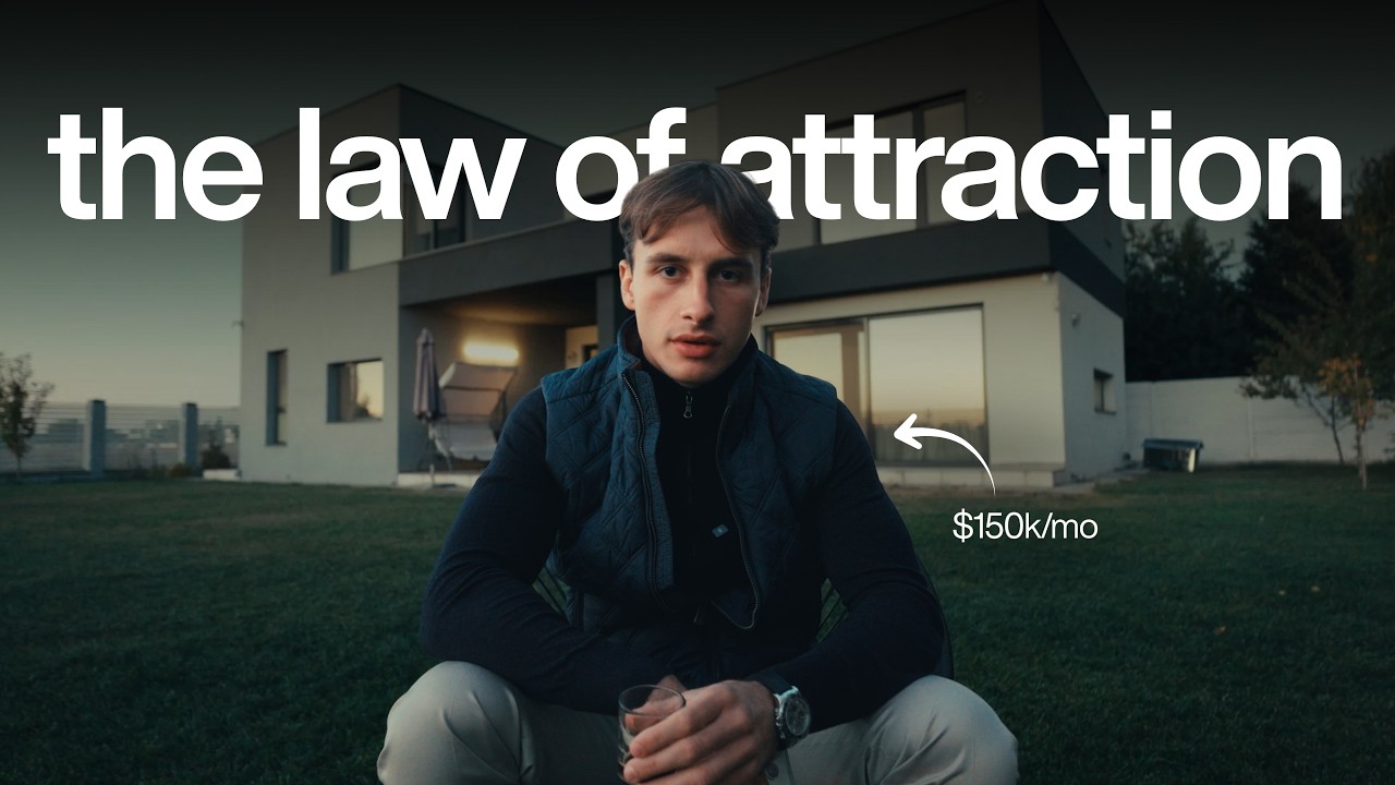 how “the law of attraction” made me $160k/m at 23 — Transcript