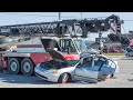 Bad Day !!! Top Extremely Dangerous Truck Driving Skills - Excavator &amp; Crane Fails