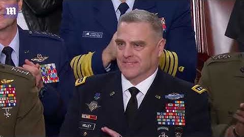 Trump pays tribute to astronauts and WWII veterans at SOTU address