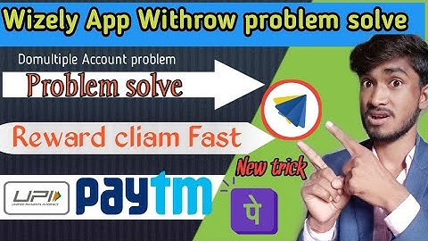 Wizely App Domultiple problem solve || wizely withrow problem solve | wizely app withdraw tirck