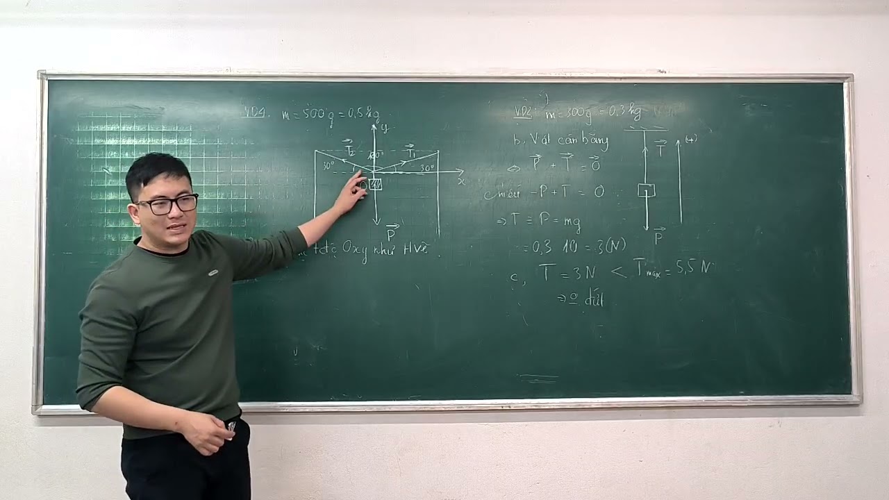 Lý 10. Bài tập trọng lực và lực căng dây