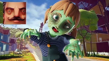 Hello Neighbor - My New Neighbor Big Mya Zombie Act 2 Gameplay Walkthrough