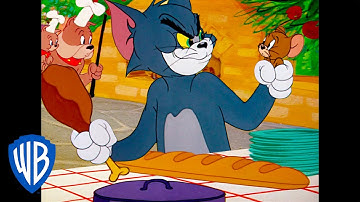 Tom y Jerry en Latino | ¡Comida, gloriosa comida! | WB Kids