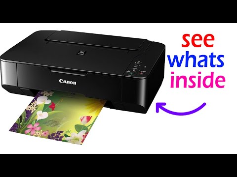 See whats inside Canon Pixma MP230 inkjet all-in-one printer