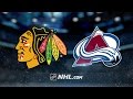 Johnsons ot winner leads avs past hawks 43