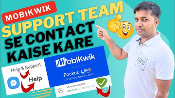 MobiKwik Support Team Se Contact Kaise Kare|| How To Contact With MobiKwik Support Team