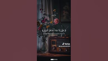 وقل ربي أعوذ بك من همزات الشياطين | تلاوة تقشعر لها الأبدان بصوت الحصري 🔥💔#تلاوة_خاشعة #قرآن #المصحف