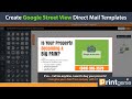 How to add send a Google Street View Campaign with PRINTgenie