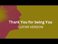 OctaSounds - Thank You for being You (Guitar Version)