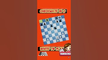 checkmate in 2 white to play @chesstraps #shortsvideo #trending #puzzlesolving