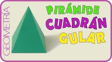 Como hacer una pirámide cuadrangular. Rápido y fácil / Quadrangular pyramid