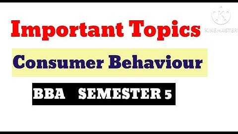 Important Topics Of Consumer Behaviour #bba #lucknowuniversity #semester5 #trending #exam
