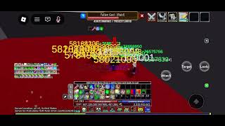 Roblox The Mystic Land 2 Lvl 201 Vs The Fallen Fg T7 10 Gear Roti Fiery Gem Set