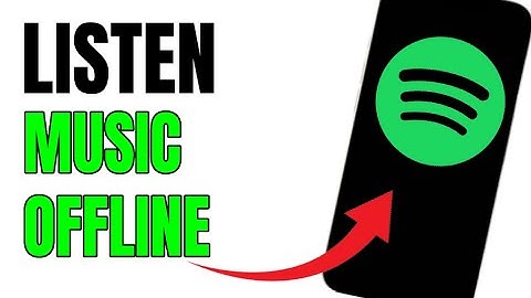 HOW TO PLAY MUSIC OFFLINE ON SPOTIFY!