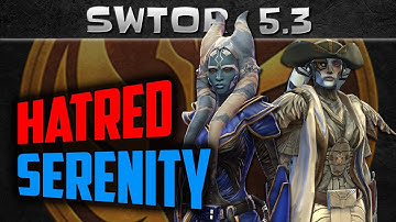 SWTOR 5.3 Class Changes: HATRED Assassin and SERENITY Shadow being BUFFED!