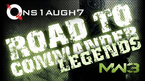 RTC - Game 101:  LEGENDS (BASHLOL B3NDRO DUNKUS TmarTn WoodysGamertag ONS1AUGH7 MW3)