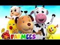 Nursery Rhymes & Kids Songs | Baby Cartoon | Animal Songs | Farmees