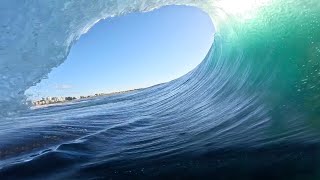 DRY REEF SLABS AT SHARK ISLAND // FULL SESSION WITH JACK BAKER // POV #bodyboarding