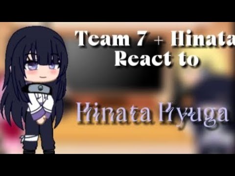 team 7+hinata react to narusaku and sasuhina, gacha club, reaction video