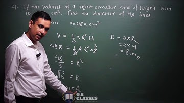 CLASS 9 EX.-13.7[PART-2][SURFACE AREA AND VOLUME] MATHEMATICS[NCERT] | NCERT Solutions 2025