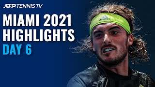 Rublev, Fucsovics Meet Again; Tsitsipas vs Nishikori | Miami 2021 Highlights Day 6