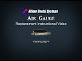 Rectangular Instrument Air Gauge