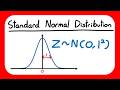 The STANDARD Normal Distribution! - Statistics Edexcel A Level Maths