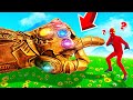 CACHE CACHE dans le GANT de THANOS sur FORTNITE