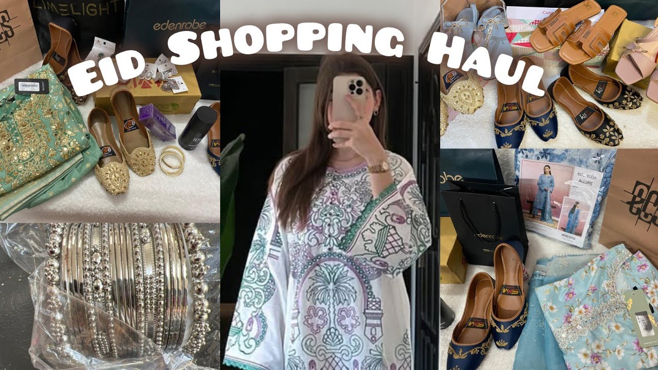 Eid Shopping Haul | Eid Dresses and Complete Looks.