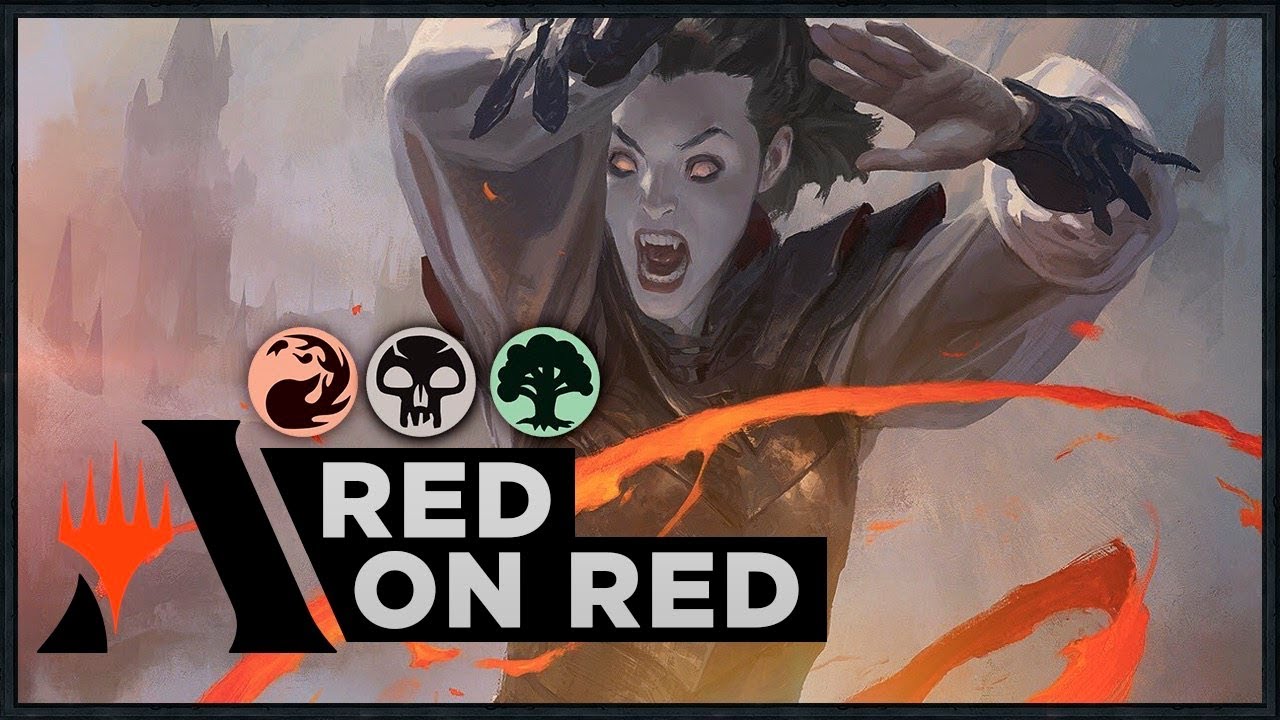 standard deck list magic the gathering Red on Red | Ravnica Allegiance Standard Deck (MTG Arena)