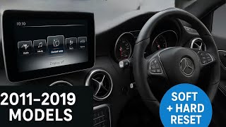 How to Reset Mercedes Infotainment Screen (2011–2019 Models) screenshot 2