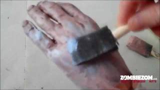 Make a Zombie Halloween Prop - Zombie Crafts - Zombie Hands and Feet by ZOMBIEZOM