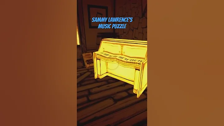 The Music Puzzle in Chapter 2 of Bendy and the ink machine #shorts