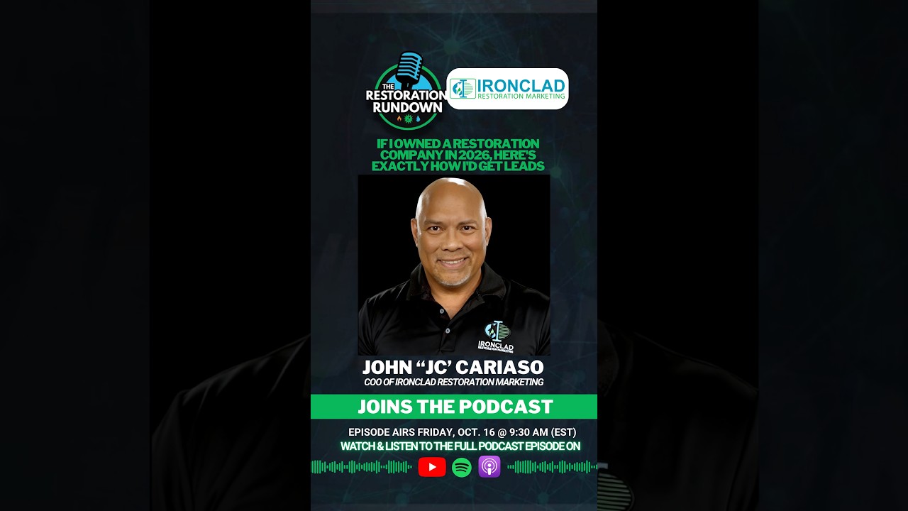 Here's a Sneak Peak at our Upcoming Restoration Rundown Episode with John "JC" Cariaso this Friday