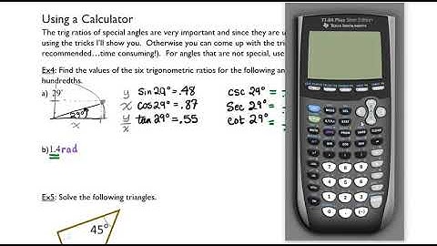 Intro to Right Triangle Trigonometry Part 4 of 6