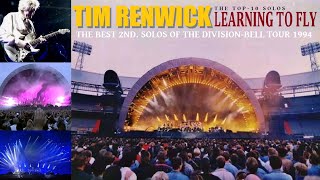 Learning To Fly Top-10 Tim Renwick Solos (Live 1994)