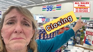 End of an era 99 cents only Store Closing 371 stores, See Many Are Shopping to Stock up on Food LIVE