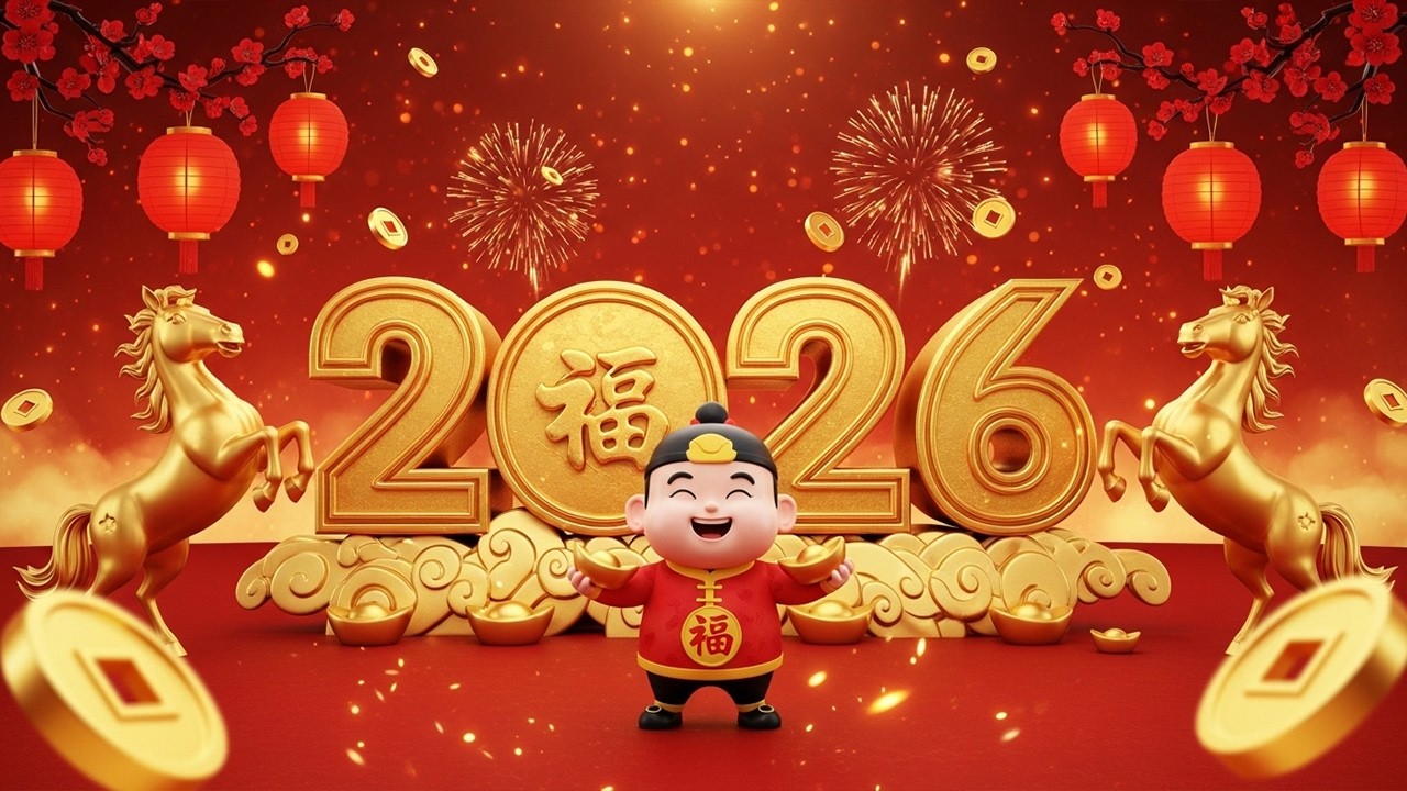2026 華語春節歡慶旋律 🎆｜農曆新年的熱鬧節奏