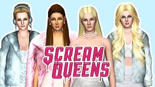 Scream Queens - Kappa Kappa Tau House Tour ( The sims ) 