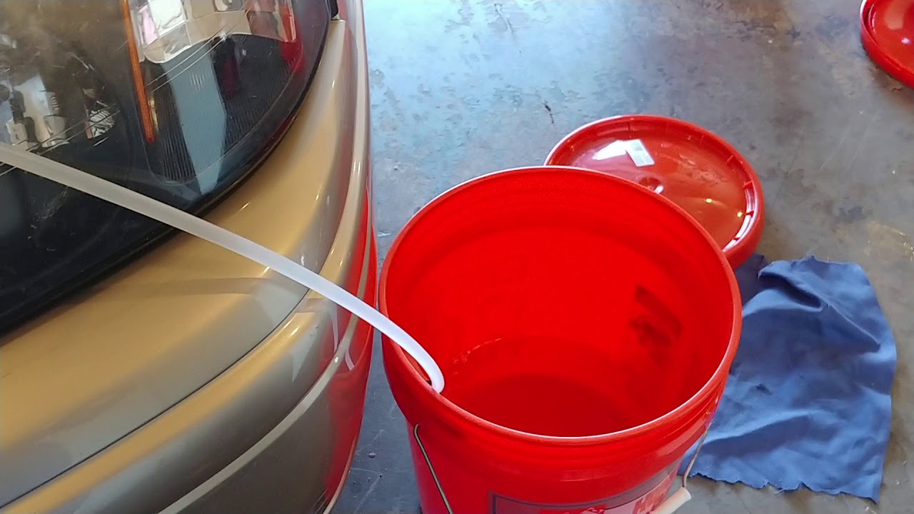 Siphoning Gas From 05 Chevy Impala YouTube