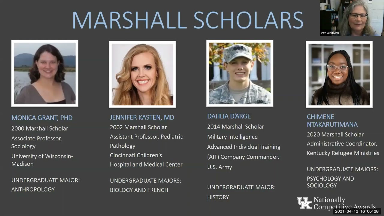 Marshall Scholarship Information Session