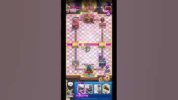 Perfect Card Rotation and Elixir Counting 💯 #clashroyale #shorts