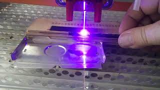 Laser diodowy 10Watt Grawerowanie na metalach i ciecie materialowc z wlokien bazaltowych