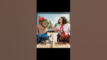 Hoa đổi màu bọ hung của Capybara #bavacapybara #capybara