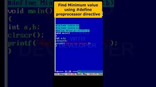 c preprocessor directives  In C Part 107 | C Programming #ytshorts #youtubeshorts